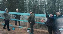  Заменили старое ограждение